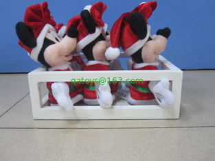 10cm Full Set Original Family Disney Soft Toys in Tray For Christmas