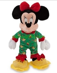 Custom Disney Plush Toys Mickey Mouse With Sleepwear Stuffed 40cm