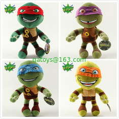 Teenage Mutant Ninja Turtles 2 Cartoon Stuffed Kids Plush Toys 12 inch