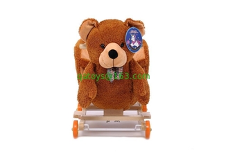 Lovely Cute Baby Toys Teddy Bear Plush Baby Rocking Animal Chair
