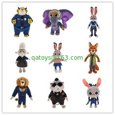 Disney Cartoon Characters Zootopia Stuffed Cartoon Plush Toys 9 inch