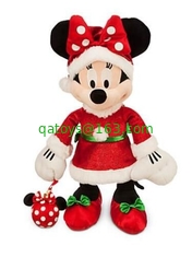Fashion Christmas Mickey Mouse and Minnie Mouse Disney Plush Toys 40cm