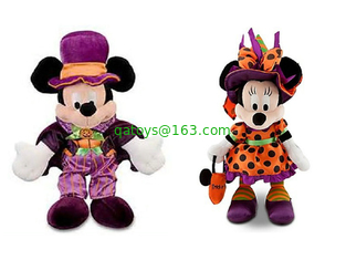 Orange Halloween Day Disney Plush Toys 16 Inch Disney Stuffed Characters