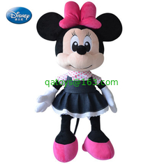 Black Disney Plush Toys Black Mickey Mouse And Minnie Mouse 16 inch