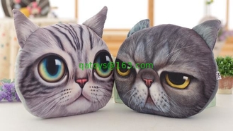 Animal Face 3D printing stuffed Plush toys for funny 45cm