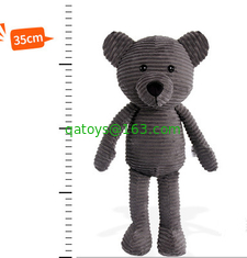 Cute and Lovely Corduroy Material Teddy Bear soft Toys 14inch