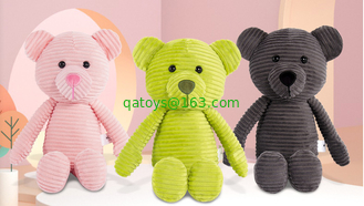 Cute and Lovely Corduroy Material Teddy Bear soft Toys 14inch