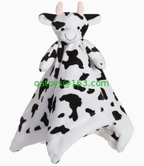Baby comfort Towel with Plush Animal Head soft toy 33*33cm