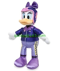12 Inch Disney Roadster Racers Cars Daisy Duck Stuffed Animal For 3+ Childrens