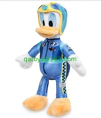 Lovely PP Cotton / Short Disney Plush Toys ,  Disney Roadster Racers Cars Donald Duck Stuffed Toys