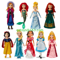 Cute Moana Cartoon Disney Plush Toys , Disney Princess Stuffed Dolls