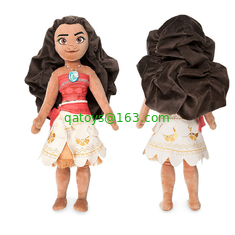 Cute Moana Cartoon Disney Plush Toys , Disney Princess Stuffed Dolls