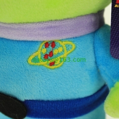 Story 3 Alien Monsters University Disney Plush Toys 12cm And 25cm Blue Color