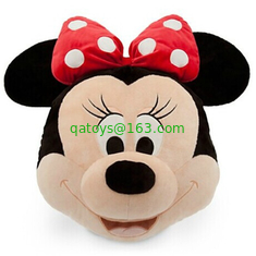 Original Disney Mickey Mouse and Minnie Mouse Big Head Cushions And Pillows