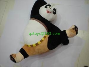 Original Kungfu Panda Kick Pose Cartoon Plush Toys Stuffed Animals