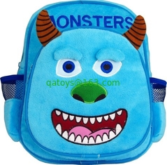 Blue Monsters University  Sulley Kid Backpack school bags , For Children And Promotion