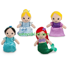 Lovely Cartoon Disney Princess Felt Finger Puppets For Promotion Gifts And Premium