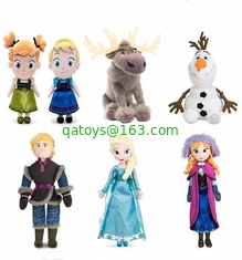 Disney Frozen Family Full Set Characters Cartoon Stuffed Plush Toys For Collection