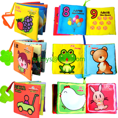 Baby Cloth Books For Baby Educational Toys with Sound Paper For Baby Early Learning