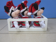 10cm Full Set Original Family Disney Soft Toys in Tray For Christmas