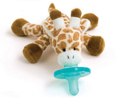 Giraffe Cat Plush Cute Baby Toys With Nipple Infant Plush Toy Pacifier