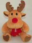 Fashion Moose Plush Toy Coca Cola Christmas Reindeer Stuffed Animal