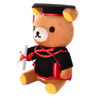 Doctor Graduation Plush Teddy Bear For Graduation Celebration 30cm