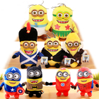 20cm Cartoon Plush Toys Minions With 3D Eye For Crane Vending Toy Machine