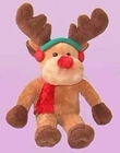 Promotion Gifts Moose Reindeer Custom Plush Toys With 100% PP Cotton Fabric