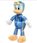 Lovely PP Cotton / Short Disney Plush Toys ,  Disney Roadster Racers Cars Donald Duck Stuffed Toys