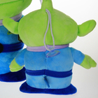Story 3 Alien Monsters University Disney Plush Toys 12cm And 25cm Blue Color
