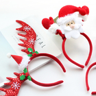 Lovely Christmas Plush Hairband Headband Hairpin For Playing