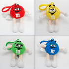 Personalized Plush Toy Keychain Red M&M Character Stuffed Animals