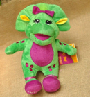 Stuffed Barney The Baby Bob Cartoon Plush Toy in Polyester Material