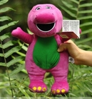 25cm Soft Purple Barney Stuffed Cartoon Plush Toys for Collection