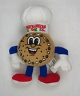 Brown Cute Cookie Man Plush Toy Soft Stuffed Animal Customized