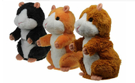 Kids Hamster Mouse Music Plush Toys , Electronic Infant Stuffed Animals