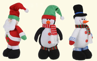 Cute Christmas Stuffed Santa Doll Snowman Plush Toy for Children