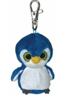 Black , Grey Penguin Stuffed Animal Plush Toy Keychain Promotion Gifts 12cm