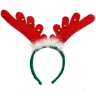 Fashion Antlers Headband Hat - Plush Rindeer Ears Costume Accessory For Party