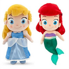 Disney Princess Series Full Set Doll Children Plush Toys 12 inch