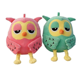 Blue and Orange Forest Animals Owl Stuffed Plush Toy For Promotion Gifts