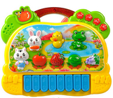Musical Educational Cute Baby Toys With Animal Farm Piano Music