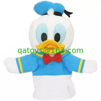 12 Inch Disney Donald Duck Plush Finger Puppets Custom Super Soft