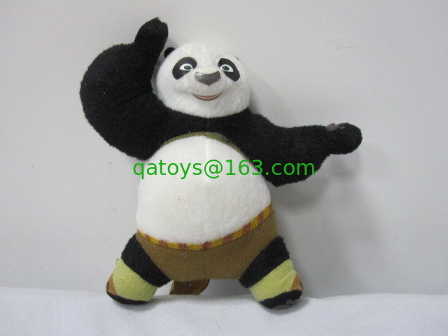 Cute Cartoon Plush Toys Panda Fist Pose Cartoon Stuffed Toys