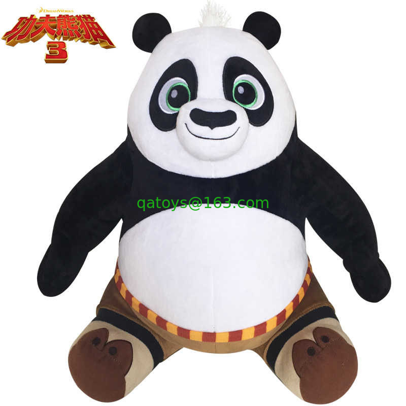 New Kungfu Panda 3  Sitting Pose Panda Po Cartoon Stuffed Plush Toys