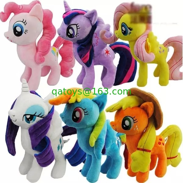 8 inch Cute and Lovely Cartoon Plush Toys My Little Pony  Family Collection Plush Toys