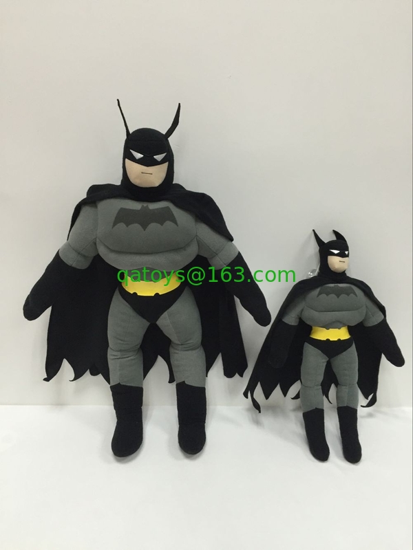 Fashion Big Size Batman Cartoon Plush Stuffed Soft Toys