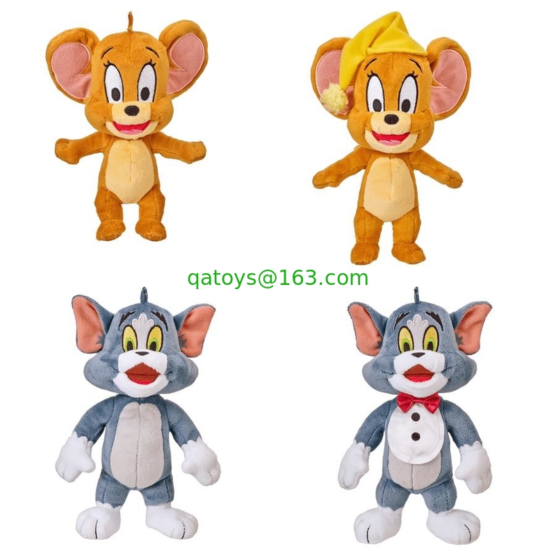 Tom &amp; Jerry 8 Inch Basic Plush - Assorted Plush Toys