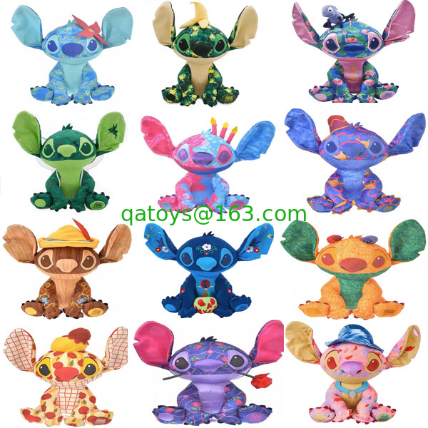 New Disney Stitch Original Hawaiien Lilo &amp; Stitch Plush Toys Stuffed Toys 30cm